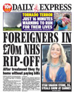 Express £70 million NHS rip off