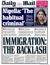 Mail Immigration the backlash