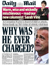 Mail why was de Vell charged?