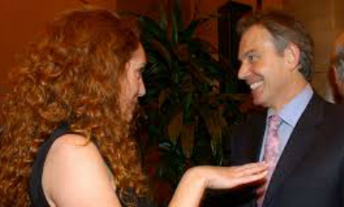 Rebekah Brooks with Tony Blair