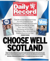 Daily Record wrap