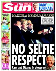 Sun - no selfie respect
