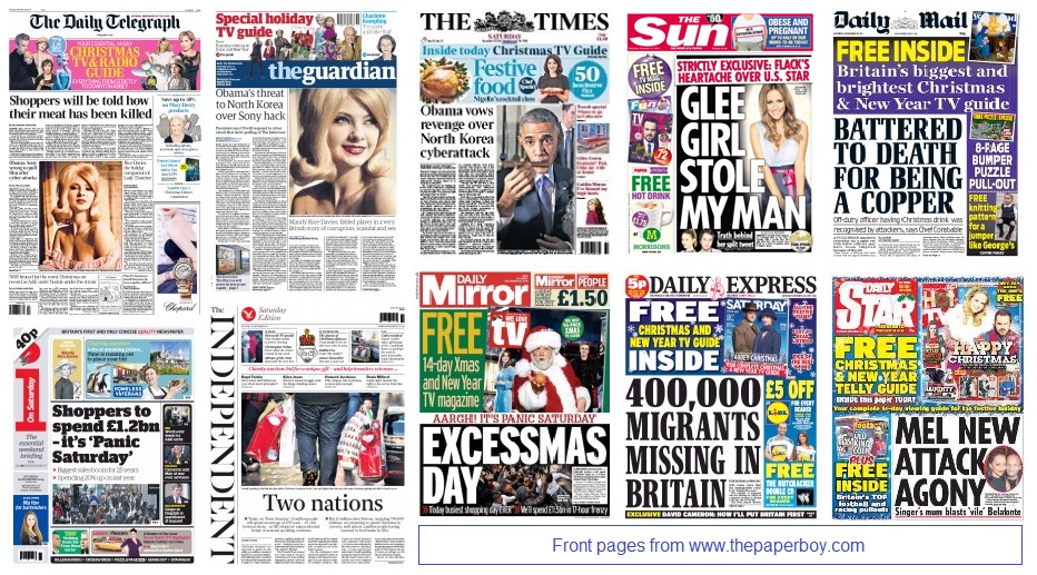 front pages 20-12-14