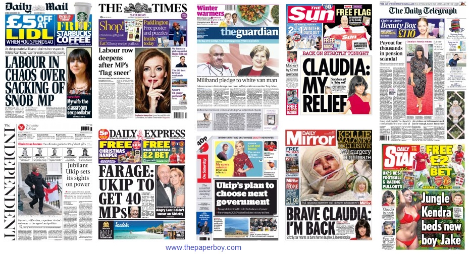front pages 22-11-14