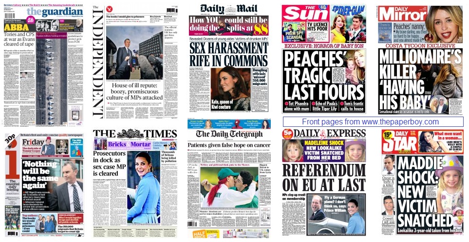 front pages 11-04-2014