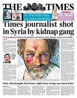 times front page