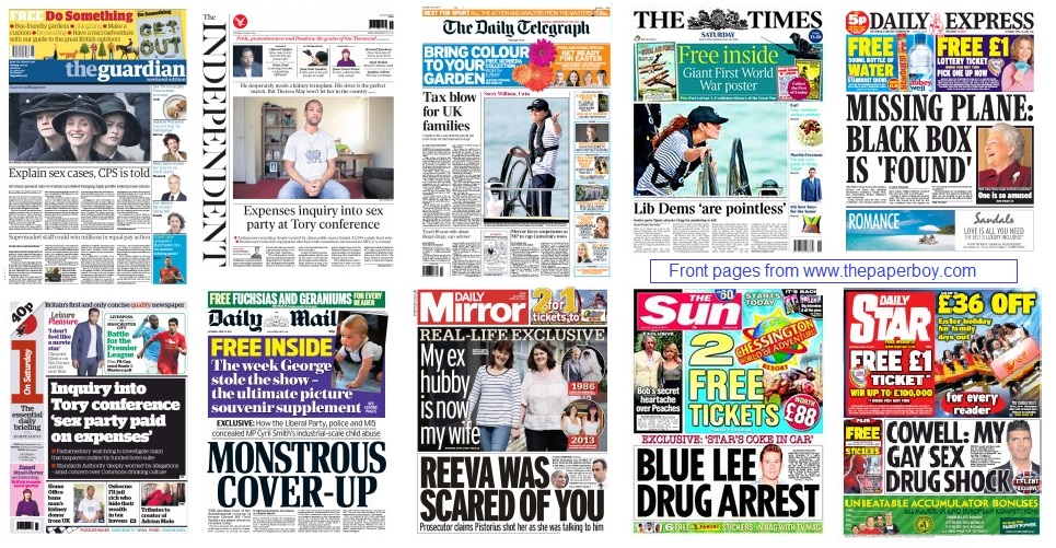 front pages 12-04-2014