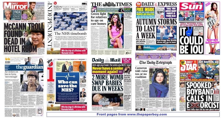 Front pages 06-10-14