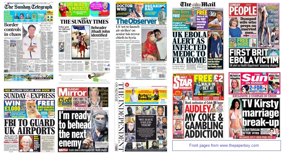 front pages 24-08-14