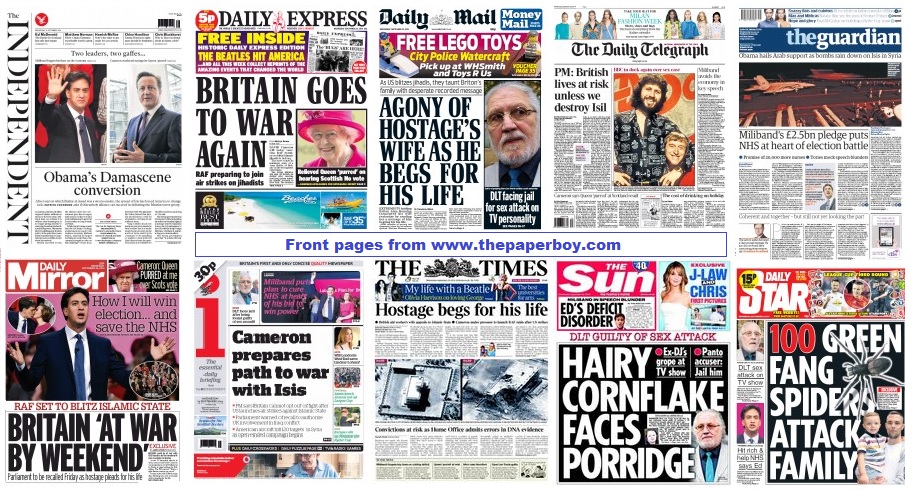 front pages 24-09-14