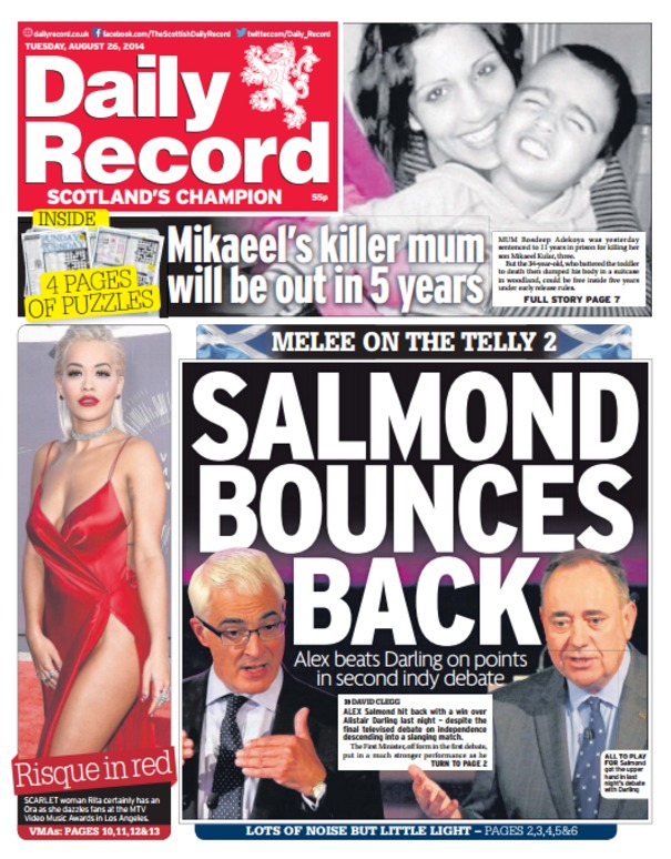 Daily Record 26-08-14
