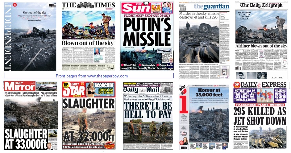 Front pages 18-07-2014