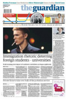Guardian Immigartion retoric deterring foreign students