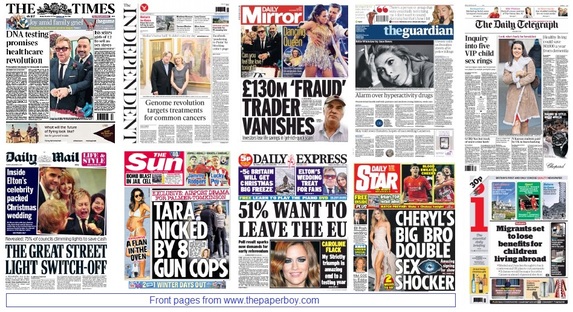front pages 23-12-14