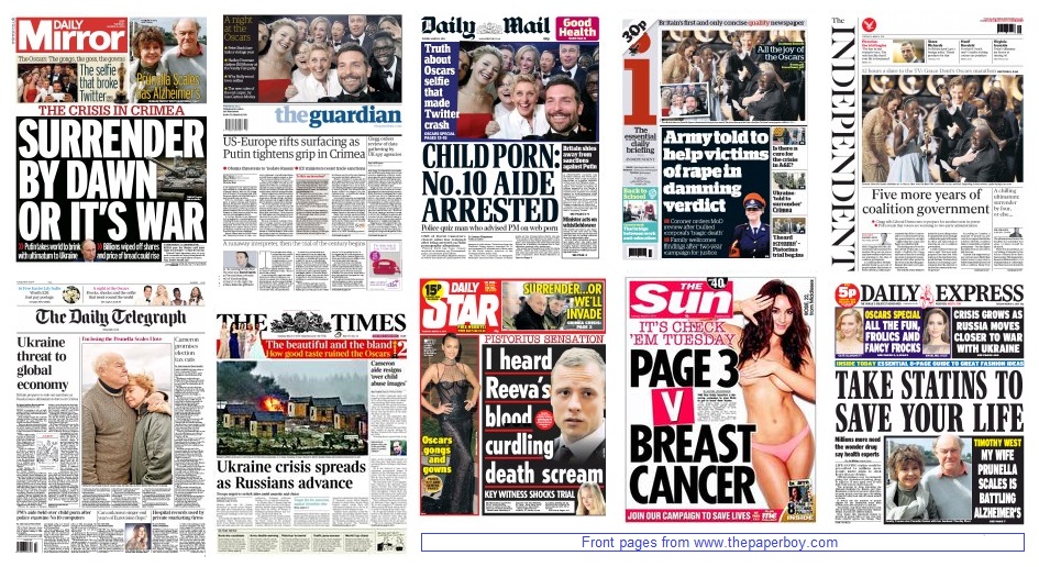 front pages 04-03-14
