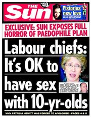 Sun Ok to have sex with 10 year olds