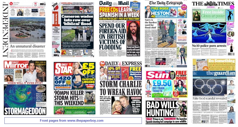 National front pages 8/2/14
