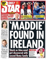 Star - 'Maddie' found in Ireland