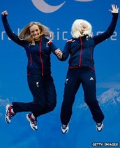 Kelly Gallagher and Charlotte Evans