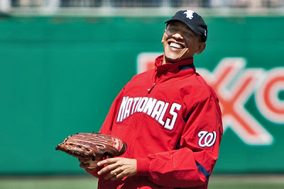 Obama baseball